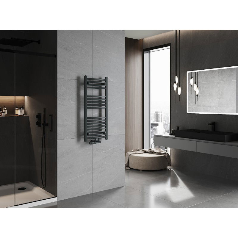 Mexen Ares радиатор за баня 900 x 400 mm, 312 W, антрацит - W102-0900-400-00-66