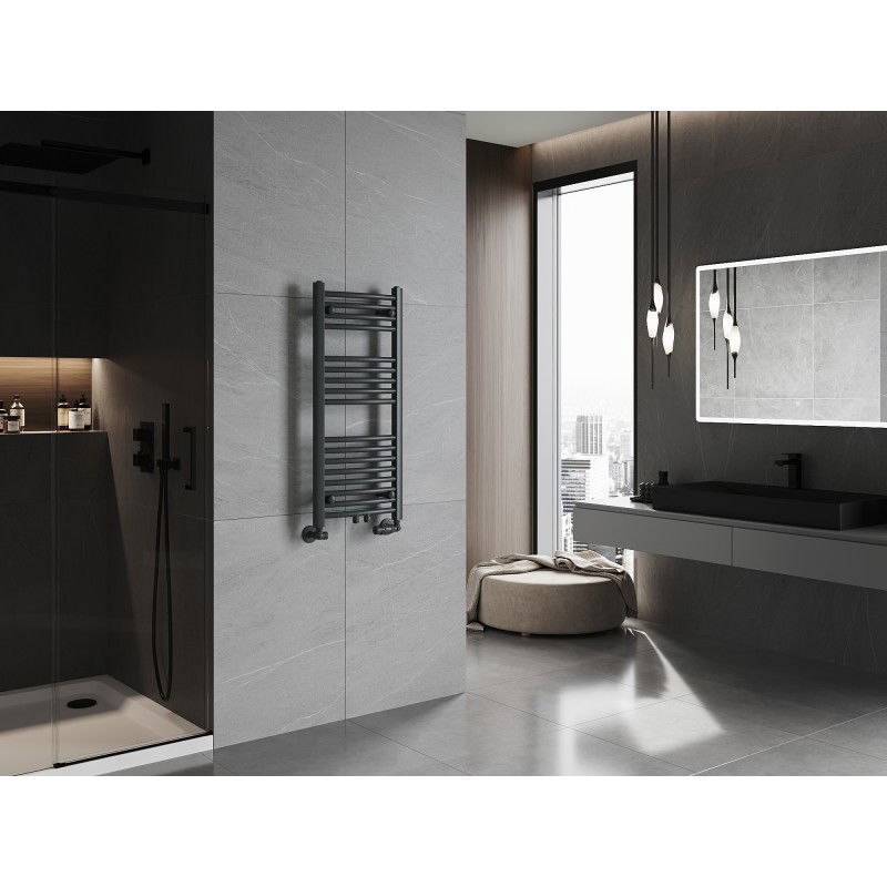 Mexen Ares радиатор за баня 900 x 400 mm, 312 W, антрацит - W102-0900-400-00-66