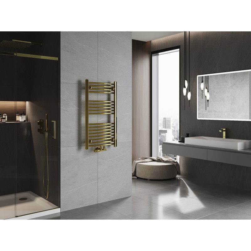 Mexen Ares радиатор за баня 900 x 500 мм, 294 W, златен - W102-0900-500-00-50