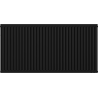 Mexen C21 панелен радиатор 400 x 1600 мм, странично свързване, 1482 W, черен - W421-040-160-70