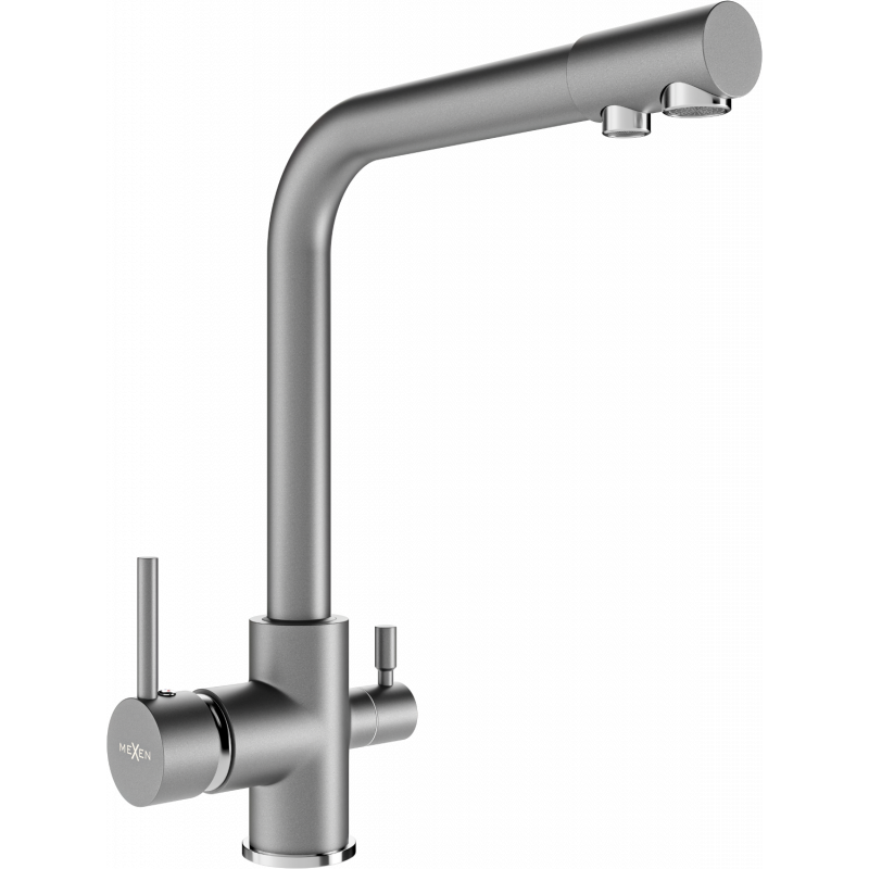 Mexen Duero кухненски кран, сив - 671600-61