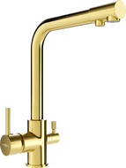 Mexen Duero кухненски смесител, злато - 671600-50