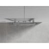 Mexen Ares радиатор за баня 1200 x 400 mm, 349 W, хром - W102-1200-400-00-01