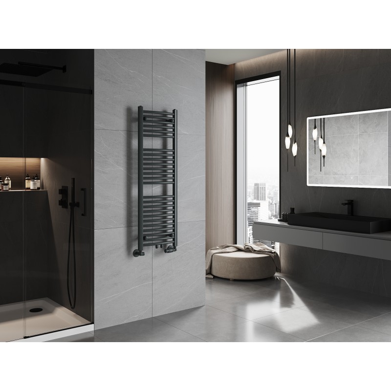 Mexen Ares бързозагряващ радиатор 1200 x 400 мм, 442 W, антрацит - W102-1200-400-00-66