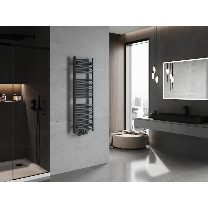 Mexen Ares бързозагряващ радиатор 1200 x 400 мм, 442 W, антрацит - W102-1200-400-00-66