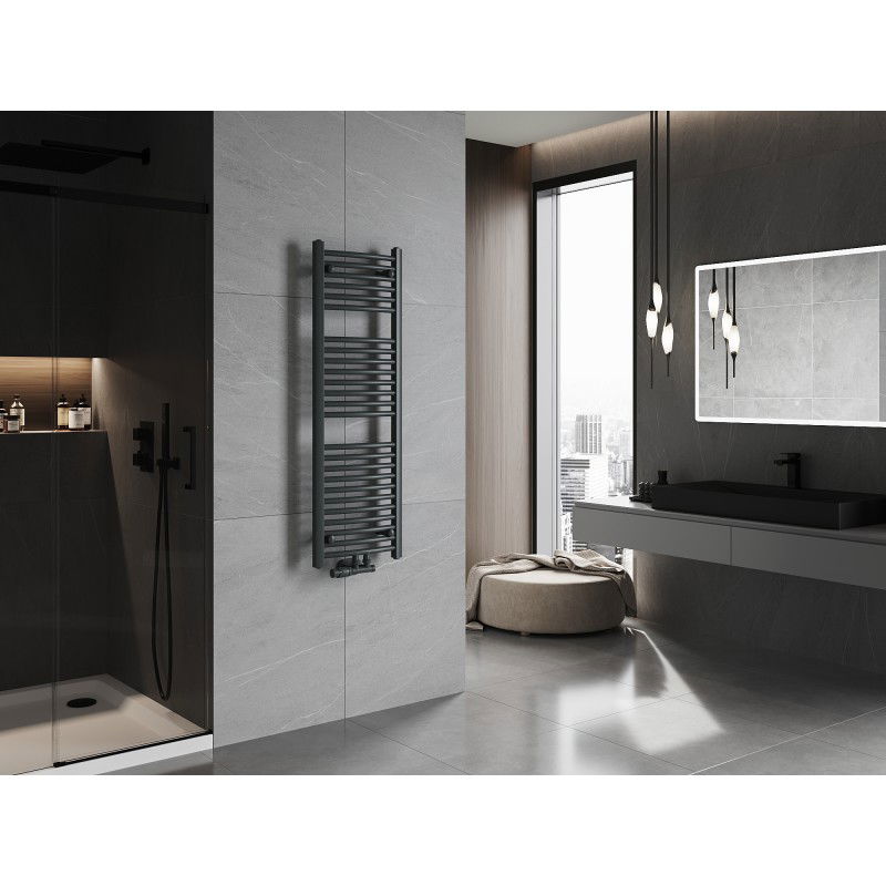 Mexen Ares радиатор за баня 1200 x 400 мм, 442 W, антрацит - W102-1200-400-00-66