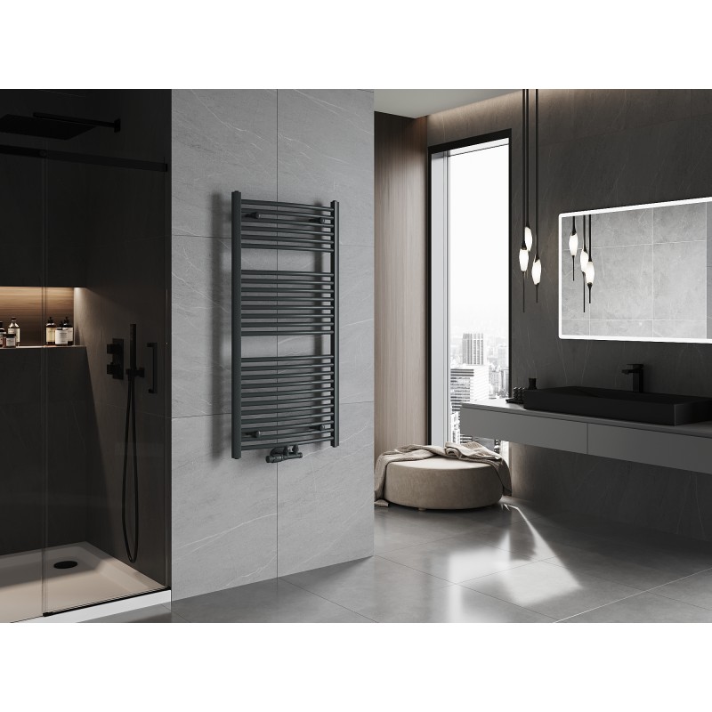 Mexen Ares радиатор за баня 1200 x 600 мм, 620 W, антрацит - W102-1200-600-00-66