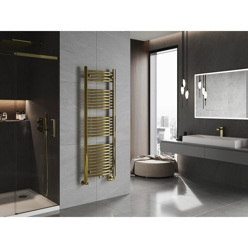 Mexen Ares радиатор за баня 1500 x 500 mm, 498 W, златен - W102-1500-500-00-50