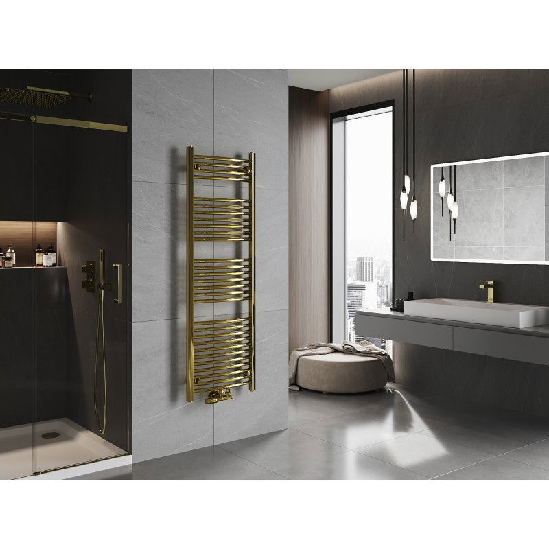 Mexen Ares радиатор за баня 1500 x 500 mm, 498 W, златен - W102-1500-500-00-50