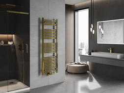 Mexen Ares радиатор за баня 1500 x 500 mm, 498 W, златен - W102-1500-500-00-50