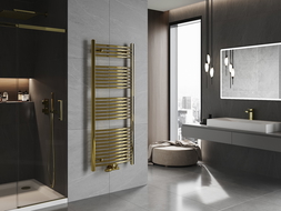 Mexen Ares радиатор за баня 1500 x 600 mm, 579 W, златен - W102-1500-600-00-50