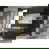 Mexen Ares радиатор за баня 1800 x 500 mm, 647 W, златен - W102-1800-500-00-50