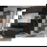 Mexen Ares лира за баня 1800 x 500 mm, 820 W, антрацит - W102-1800-500-00-66