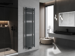 Mexen Ares лира за баня 1800 x 500 mm, 820 W, антрацит - W102-1800-500-00-66