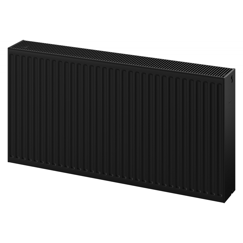 Mexen C33 панелен радиатор 400 x 2000 mm, странично свързване, 3378 W, черен - W433-040-200-70