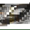 Mexen Ares баня радиатор 1800 x 600 mm, 757 W, златен - W102-1800-600-00-50