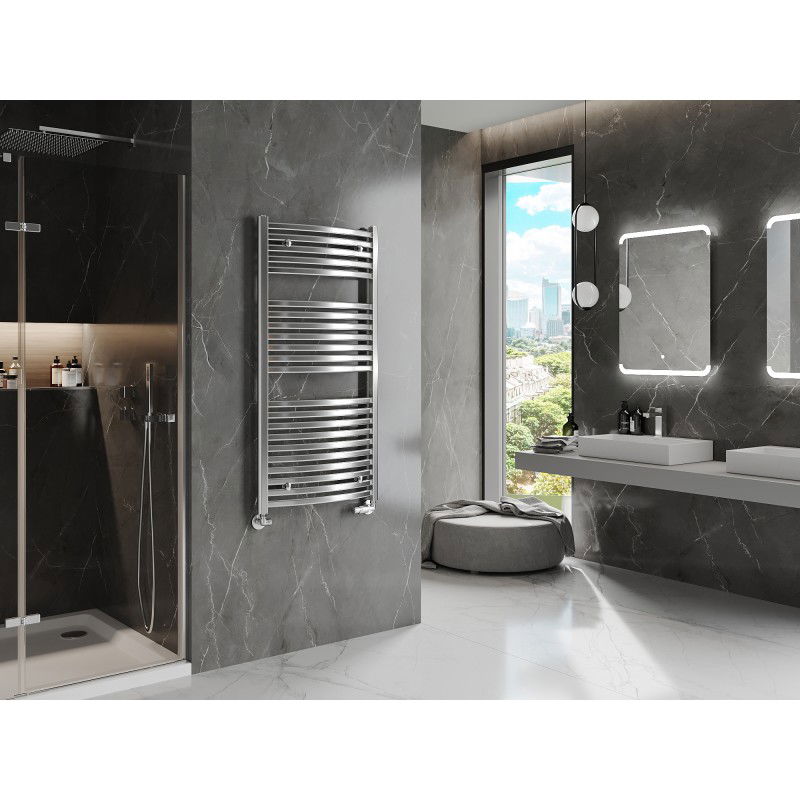 Mexen Helios радиатор за баня 1200 x 600 mm, 521 W, хром - W103-1200-600-00-01