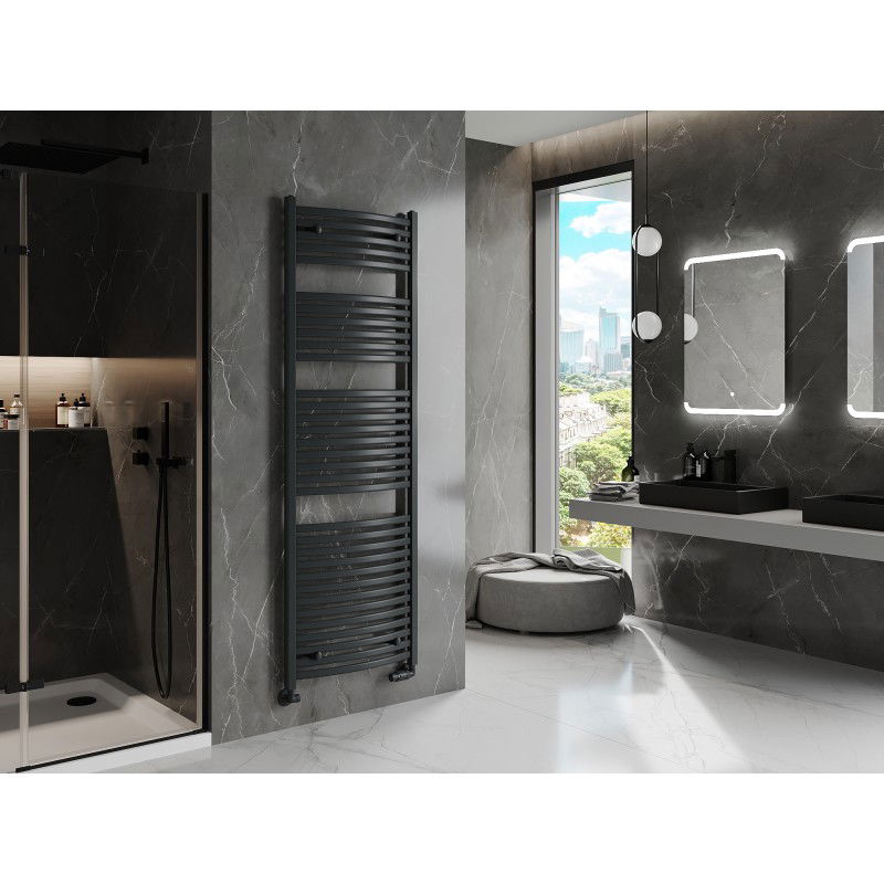 Mexen Helios радиатор за баня 1800 x 600 mm, 990 W, антрацит - W103-1800-600-00-66