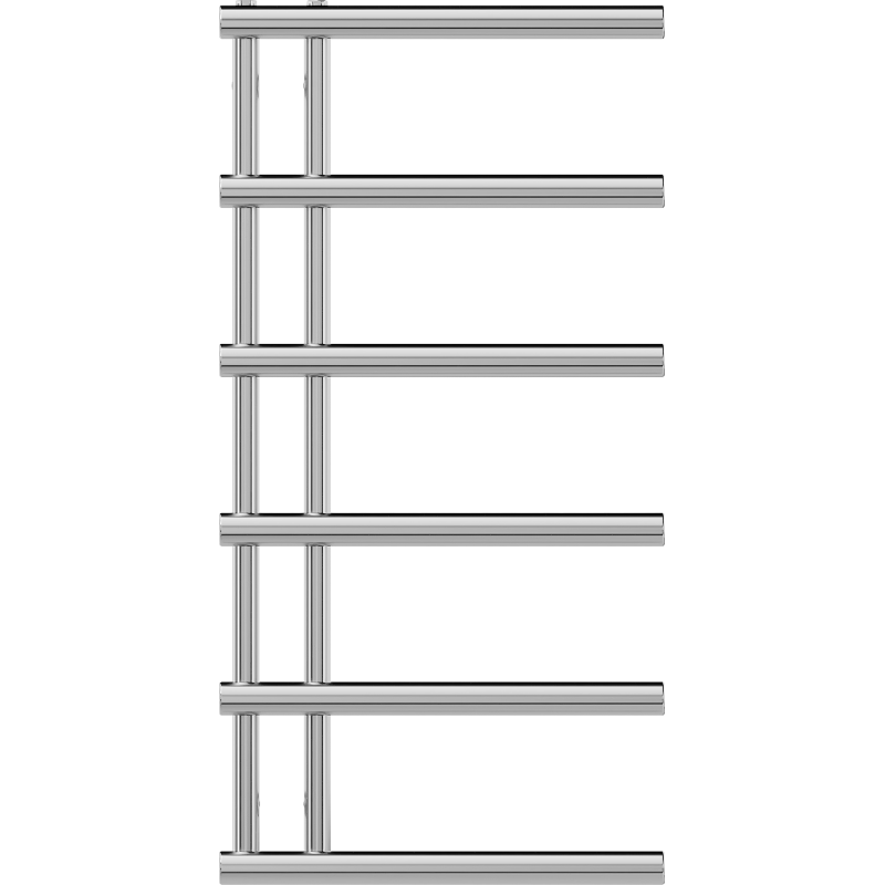 Mexen Jukon декоративен радиатор за баня 988 x 500 мм, 246 W, хром - W116-0988-500-00-01