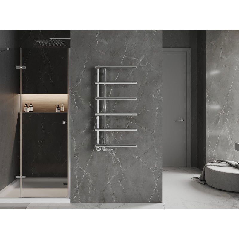 Mexen Jukon декоративен радиатор за баня 988 x 500 мм, 246 W, хром - W116-0988-500-00-01