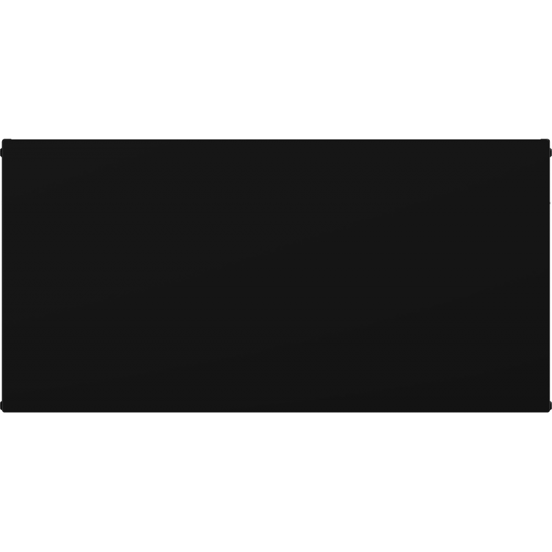 Mexen Flat CF11 плосък радиатор 300 x 900 мм, странично свързване, 409 W, черен - W411F-030-090-70