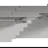 Mexen Uran банска печка 1200 x 600 mm, 492 W, хром - W105-1200-600-00-01