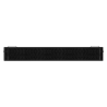 Mexen Flat CF33 плосък радиатор 400 x 1300 mm, странично свързване, 2056 W, черен - W433F-040-130-70