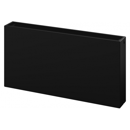 Mexen Flat CF33 панелен радиатор 400 x 1600 мм, странично свързване, 2530 W, черен - W433F-040-160-70