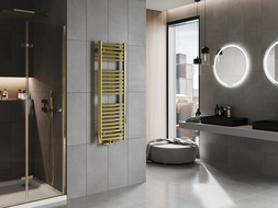 Mexen Hades радиатор за баня 1200 x 400 mm, 373 W, злато - W104-1200-400-00-50