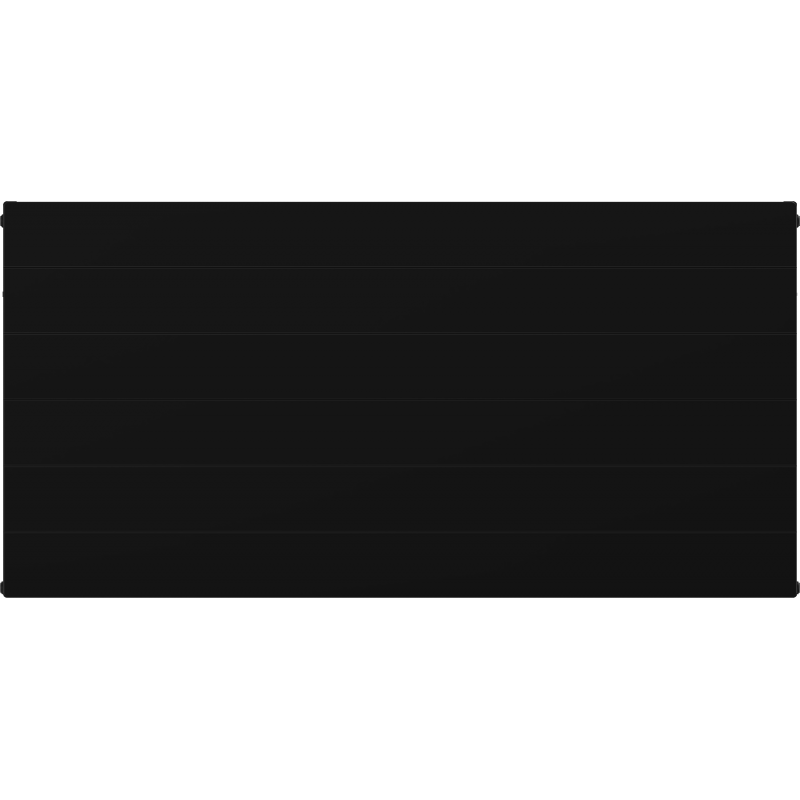 Mexen Line CL21 плочен радиатор 500 x 500 мм, странично свързване, 504 W, черен - W421L-050-050-70