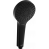 Mexen R-05 3-функционална душ глава, черна - 79505-70
