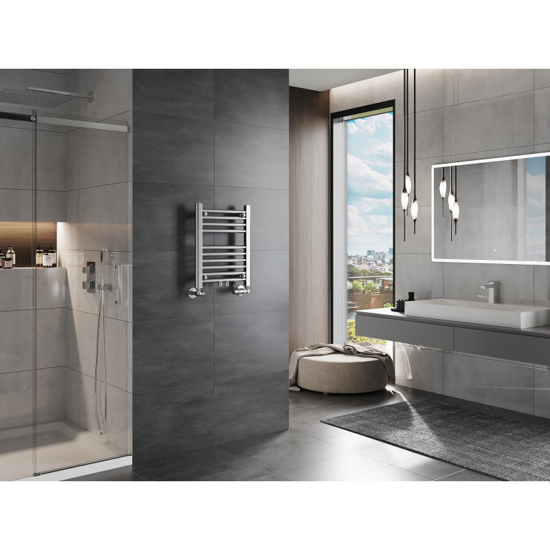 Mexen Mars радиатор за баня 500 x 400 мм, 141 W, хром - W110-0500-400-00-01