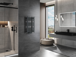 Mexen Mars радиатор за баня 700 x 400 мм, 238 W, антрацит - W110-0700-400-00-66