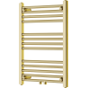 Mexen Mars лира за баня 700 x 500 mm, 224 W, злато - W110-0700-500-00-50