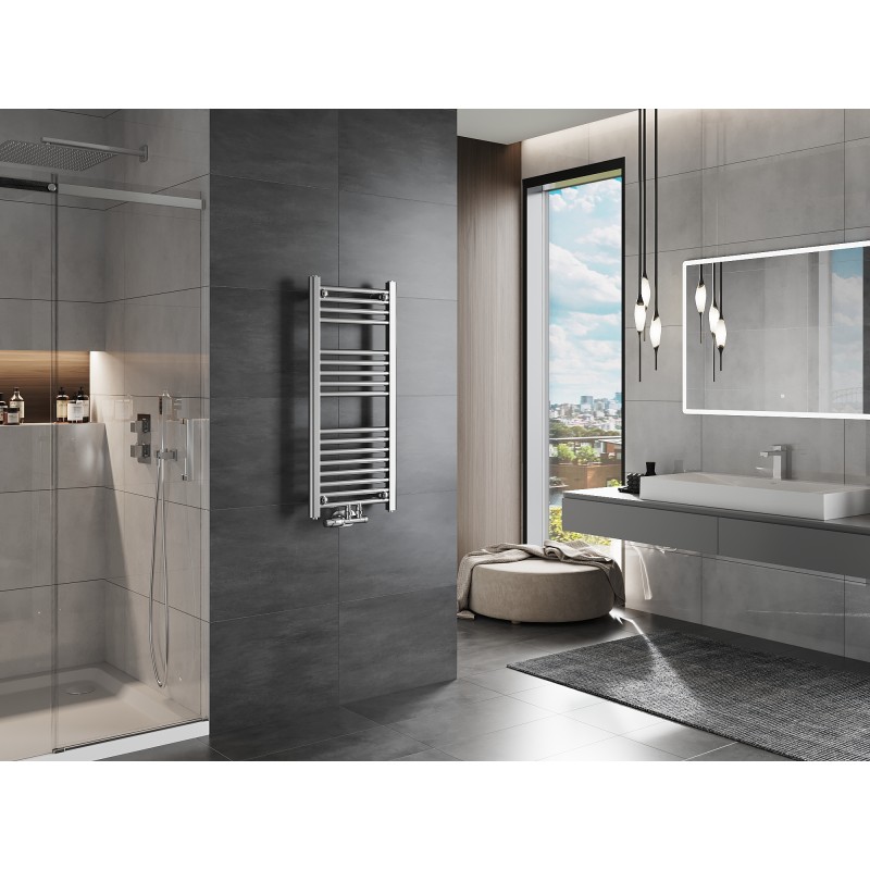 Mexen Mars баня нагревател 900 x 400 мм, 244 W, хром - W110-0900-400-00-01