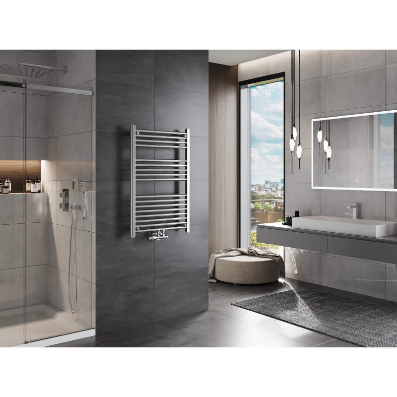 Mexen Mars банен радиатор 900 x 600 мм, 340 W, хром - W110-0900-600-00-01