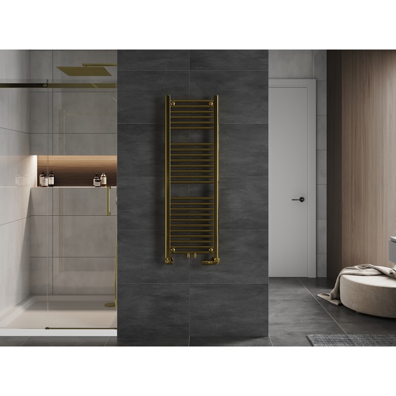 Mexen Mars радиатор за баня 1200 x 400 mm, 346 W, златист - W110-1200-400-00-50