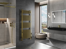 Mexen Mars радиатор за баня 1500 x 600 мм, 576 W, златен - W110-1500-600-00-50
