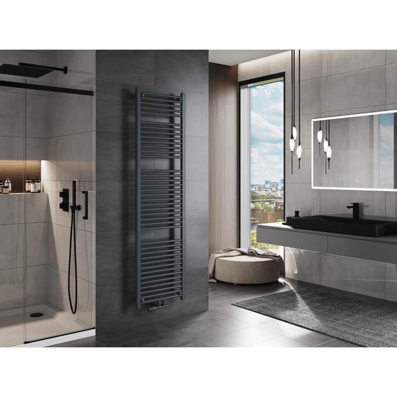 Mexen Mars баня радиатор 1800 x 500 мм, 814 W, антрацит - W110-1800-500-00-66