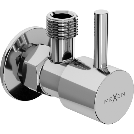 Mexen R1 ъглов вентил за батерия 1/2"x3/8", хром - 79970-00