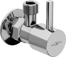 Mexen R1 ъглов вентил за батерия 1/2"x3/8", хром - 79970-00