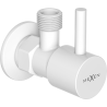 Mexen R1 ъглов вентил за батерия 1/2"x3/8", бял - 79970-20