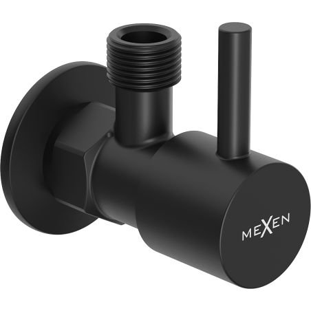 Mexen R1 ъглов вентил за батерия 1/2"x3/8", черен - 79970-70