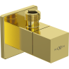 Mexen S ъглов кран за батерия 1/2"x3/8", златен - 79971-50