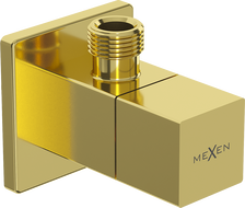 Mexen S ъглов вентил за батерия 1/2"x3/8", златист - 79971-50