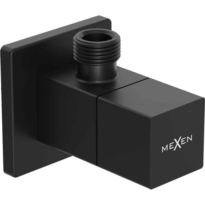 Mexen S ъглов вентил за батерии 1/2"x3/8", черен - 79971-70