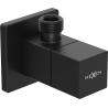 Mexen S ъглов вентил за батерии 1/2"x3/8", черен - 79971-70