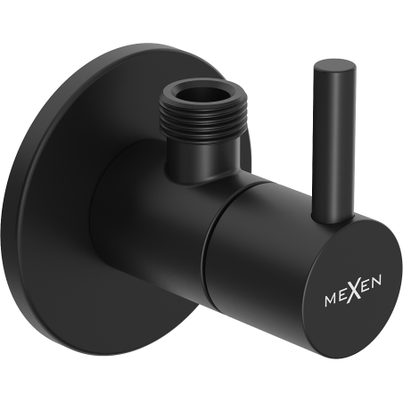 Mexen R2 ъглов вентил за батерия 1/2"x3/8", черен - 79972-70