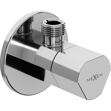 Mexen T ъглов клапан за батерия 1/2"x3/8", хром - 79973-00