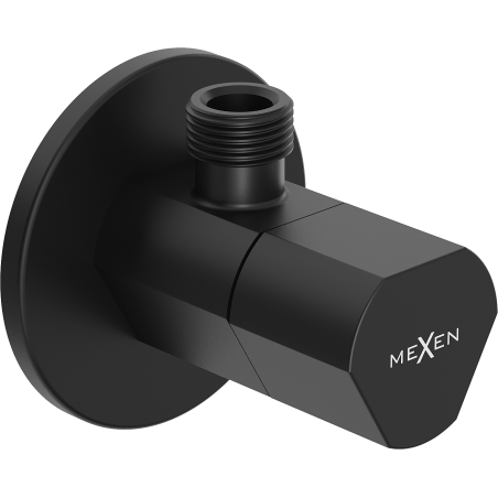 Mexen T ъглов вентил за батерия 1/2"x3/8", черен - 79973-70